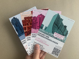 FLYER GROßWOHNSIEDLUNGEN DER ZUKUNFT